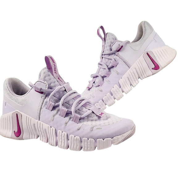 Nike Free Metcon 5Gym Training Shoes Lilac Bloom DV3950-502  Womens Sz.7 - Picture 1 of 5
